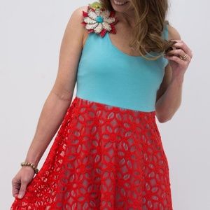 Anthro Judith March Dress Medium Spring Summer